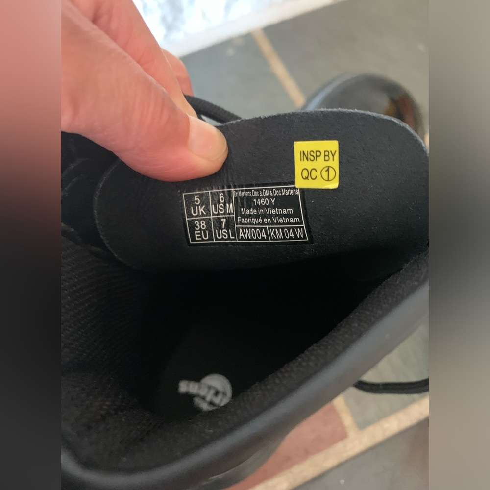 Dr. Martin black boots